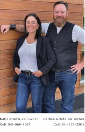 Katie Brown and Nathan Gricks, co-founders of War Pony Exteriors