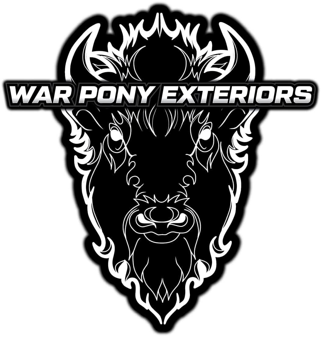 War Pony Exteriors buffalo logo